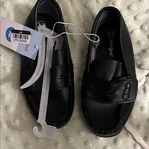 Cat & Jack Kids Black Moccasins